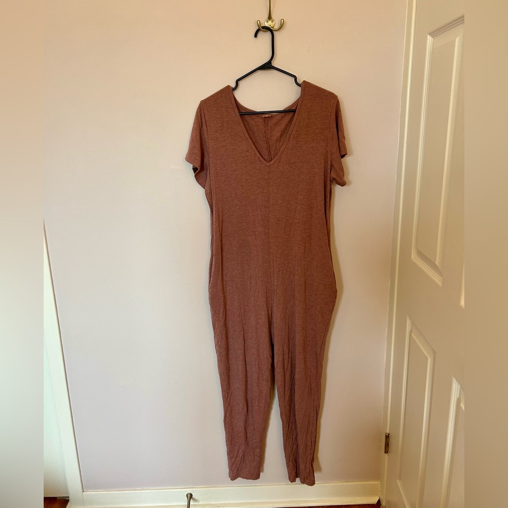 Smash + Tess Mauve Jumpsuit